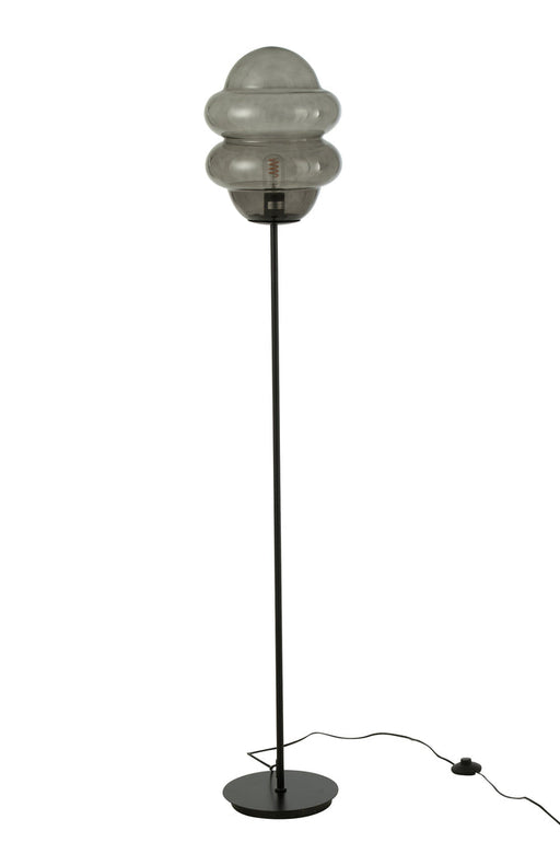 Floor Lamp Honey Spoon Glass Grey-Vloerlampen-J-Line