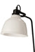 Floor Lamp Magali Steel/Glass White-Vloerlampen-J-Line