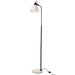 Floor Lamp Magali Steel/Glass White-Vloerlampen-J-Line