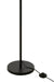 Floor Lamp Metal/Rattan Black/Natural-Vloerlampen-J-Line