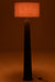 Floor Lamp Threaded Ailanthus Wood Black/Grey-Vloerlampen-J-Line