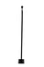 Floor lamp 30x15x142 cm JAMIRI matt black-Lampenvoeten-Light & Living