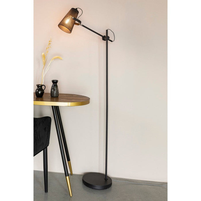 Fokus Vloerlamp Zwart-Vloerlampen-Creating Home