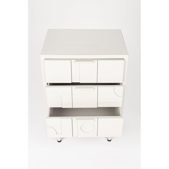 Funk ladenkast Beige | Grijs-Ladekasten-Creating Home