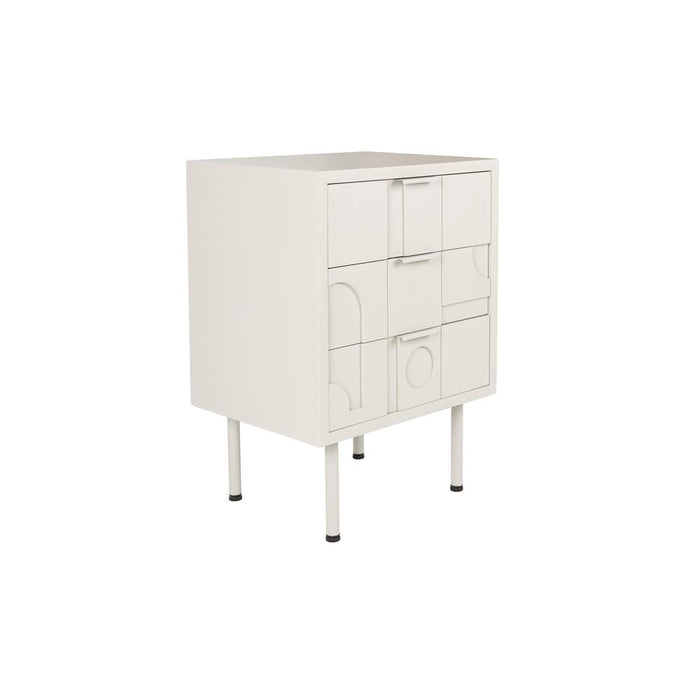Funk ladenkast Beige | Grijs-Ladekasten-Creating Home