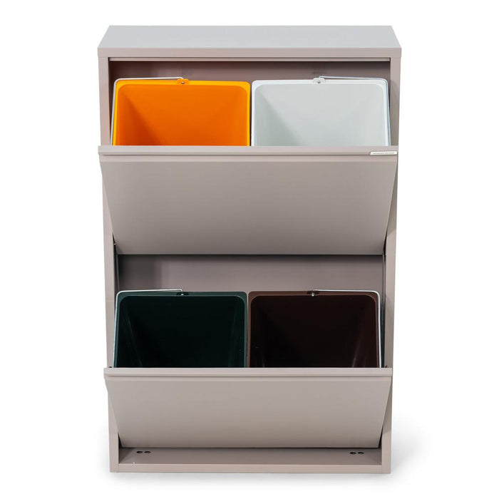 GIGI 4 Afvalscheider - Silky Taupe Spinder Design-Afvalbakken-Spinder