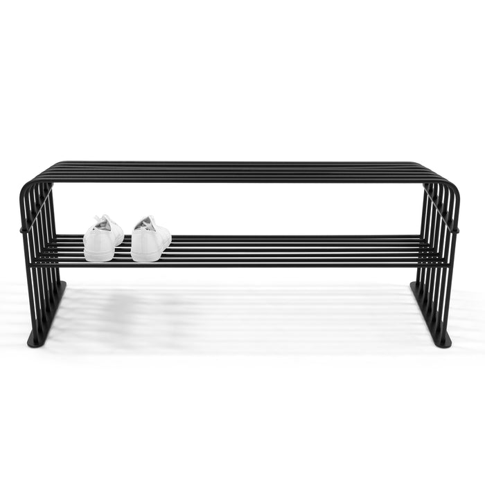 GRID 100 Schoenenrek - Zwart Spinder Design-Schoenenrekken-Spinder