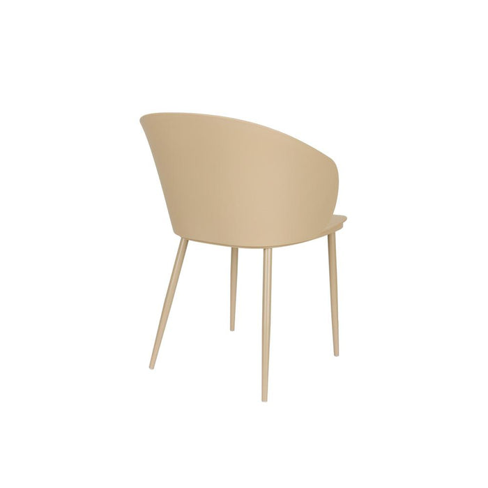 Gigi Stoel All Beige-Eetkamerstoelen-Creating Home