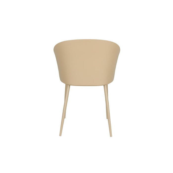 Gigi Stoel All Beige-Eetkamerstoelen-Creating Home