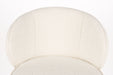 Barkruk Joa Barstool Polyester, Metaal Wit 75cm, sfeerbeeld 6