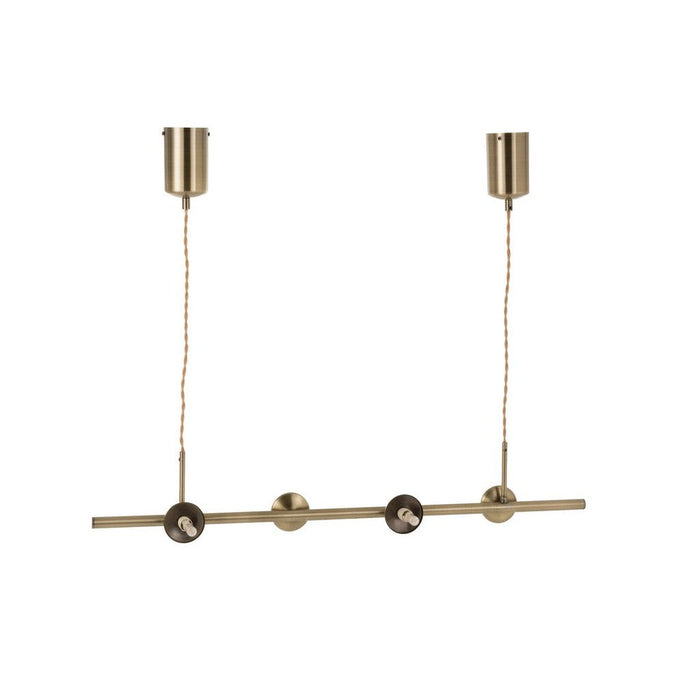 HANGLAMP YUKS 4 LAMPS STE GOLD 9.64x85x156 cm-Hanglampen-J-Line