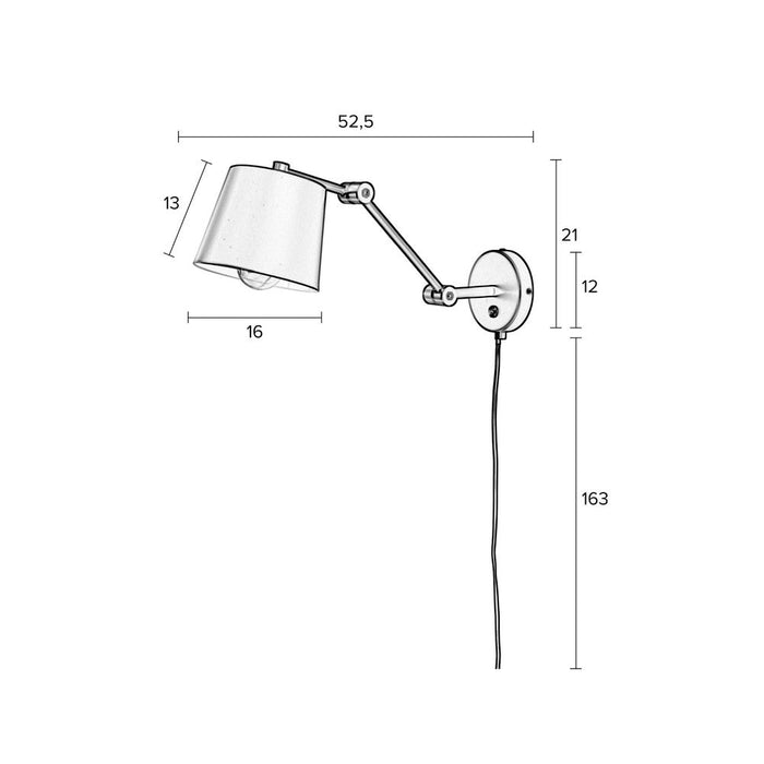 Hajo Wandlamp-Wandlampen-Creating Home