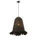 Hangende Lamp Ozie Bananas Fibres Zwart-Hanglampen-J-Line