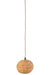 Hanging Lamp Ball Banana Leaf Natural Small-Hanglampen-J-Line