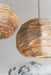 Hanging Lamp Ball Banana Leaf Natural Small-Hanglampen-J-Line