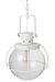 Hanging Lamp Ball Glass/Metal White-Hanglampen-J-Line