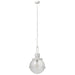 Hanging Lamp Ball Glass/Metal White-Hanglampen-J-Line