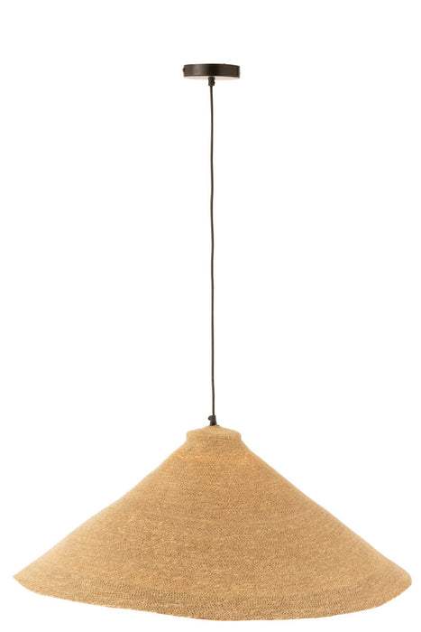 Hanging Lamp Cone Seagrass Natural-Hanglampen-J-Line