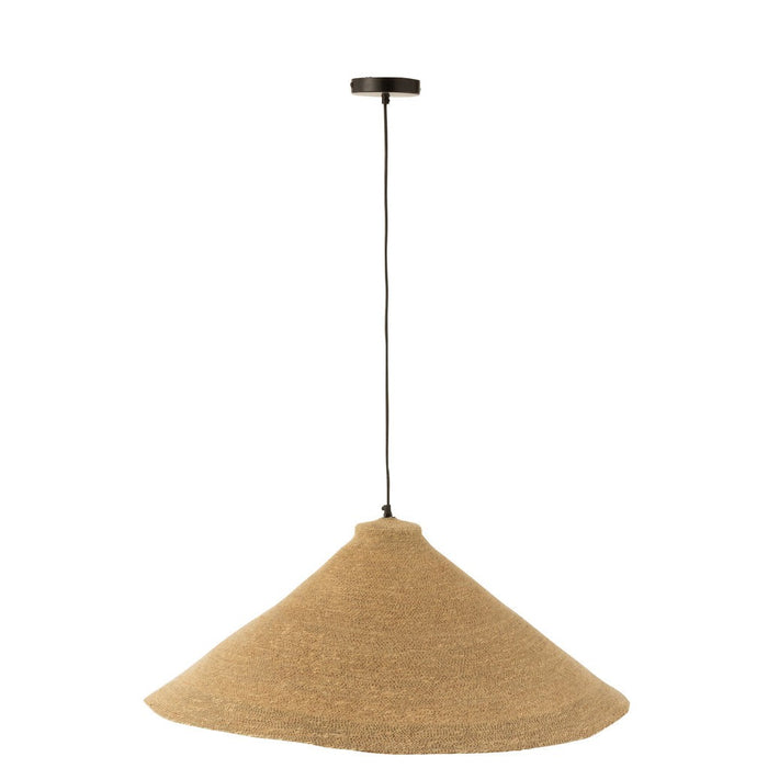 Hanging Lamp Cone Seagrass Natural-Hanglampen-J-Line