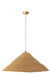 Hanging Lamp Hat Moonj Grass Natural Large-Hanglampen-J-Line