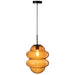 Hanging Lamp Honey Spoon Glass Brown-Hanglampen-J-Line