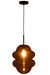 Hanging Lamp Honey Spoon Glass Grey-Hanglampen-J-Line