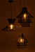 Hanging Lamp Layers Bamboo Black Small-Hanglampen-J-Line