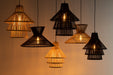 Hanging Lamp Layers Bamboo Natural Large-Hanglampen-J-Line