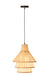 Hanging Lamp Layers Bamboo Natural Medium-Hanglampen-J-Line