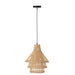 Hanging Lamp Layers Bamboo Natural Medium-Hanglampen-J-Line