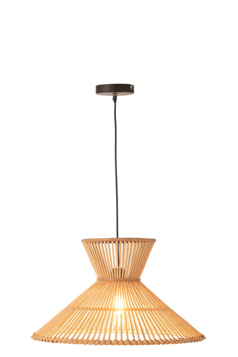 Hanging Lamp Layers Bamboo Natural Small-Hanglampen-J-Line