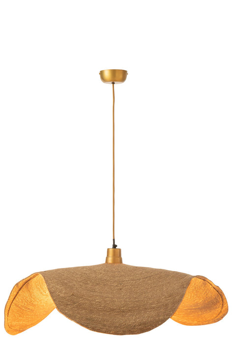 Hanging Lamp Moonj Grass Natural Large-Hanglampen-J-Line