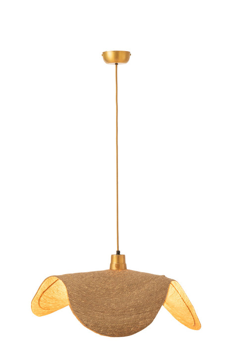 Hanging Lamp Moonj Grass Natural Medium-Hanglampen-J-Line