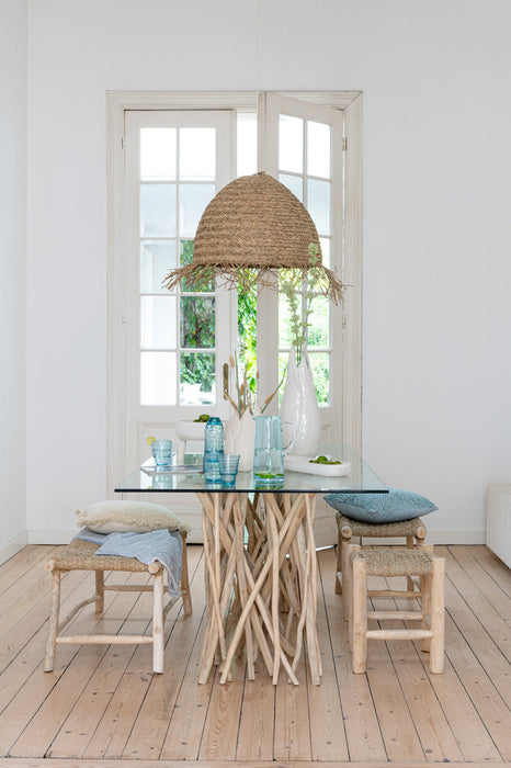 Hanging Lamp Orb Seagrass Natural-Hanglampen-J-Line