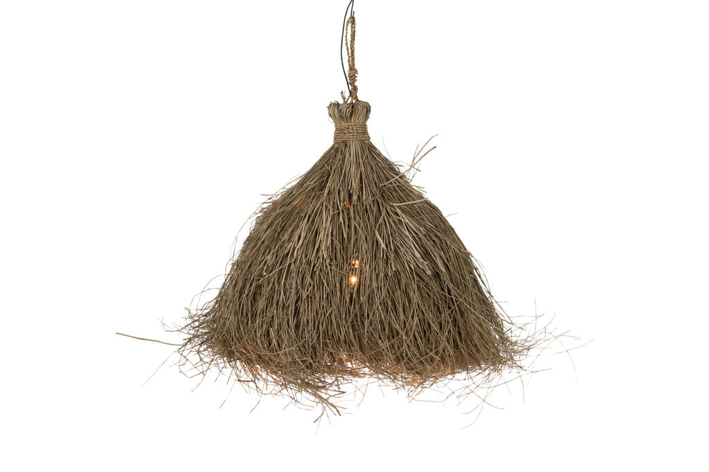 Hanging Lamp Papua Grass Natural Medium-Hanglampen-J-Line