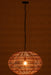 Hanging Lamp Rattan/Metal Brown/Black-Hanglampen-J-Line