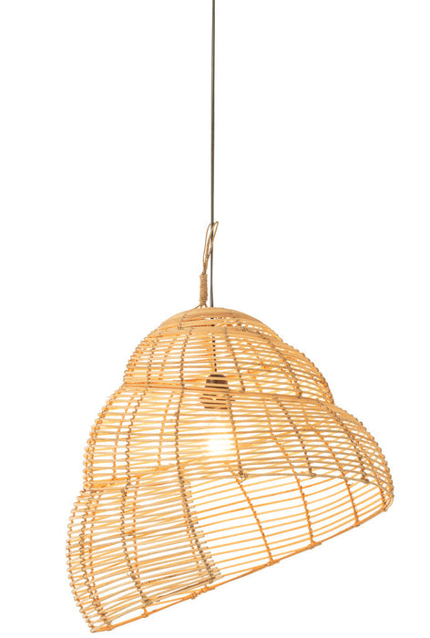 Hanging Lamp Snail Bamboo Natural-Hanglampen-J-Line