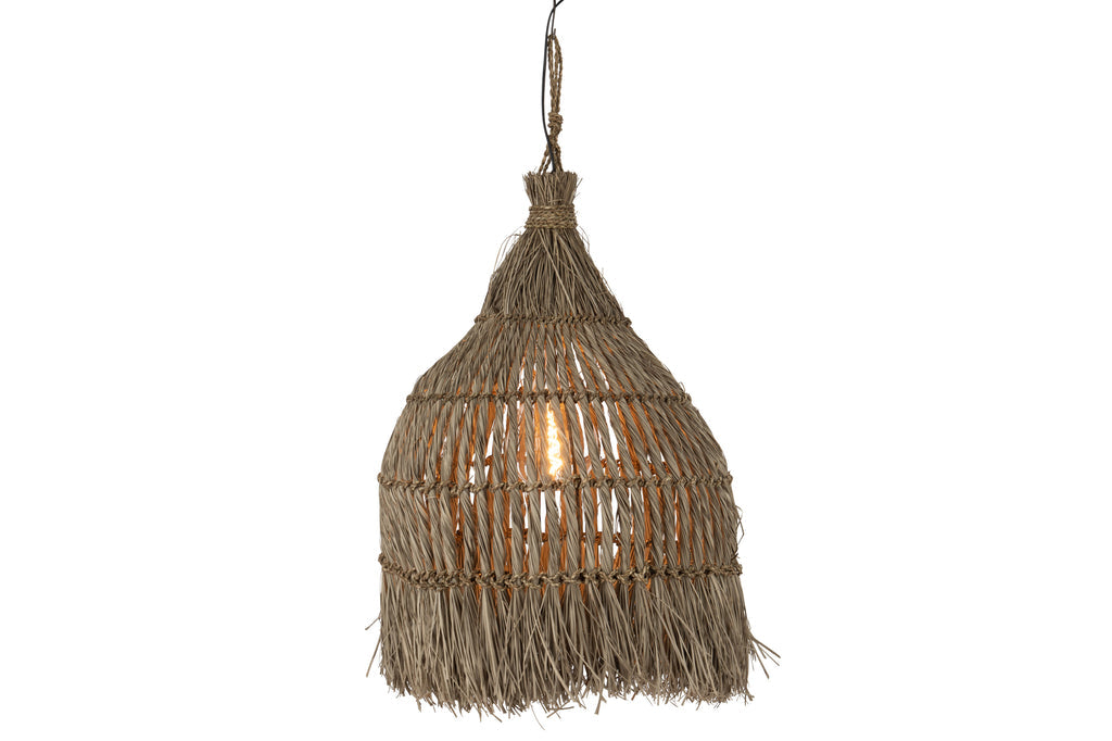 Hanging Lamp Twist Grass Natural Large-Hanglampen-J-Line