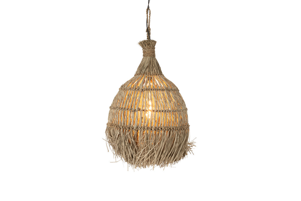 Hanging Lamp Twist Grass Natural Medium-Hanglampen-J-Line