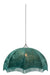 Hanging Lamp Velvet/Cotton Green-Hanglampen-J-Line