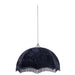 Hanging Lamp Velvet/Cotton Purple-Hanglampen-J-Line