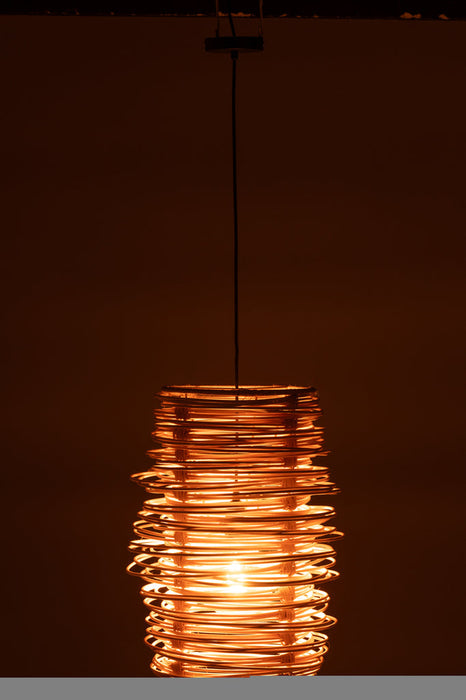 Hanging Lamp Wea Rattan Natural-Hanglampen-J-Line