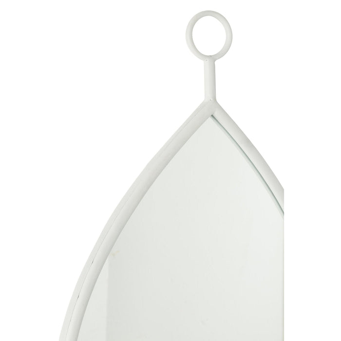 Hanging Spiegel Drop Spiegel/MDF Wit M-Spiegels-J-Line