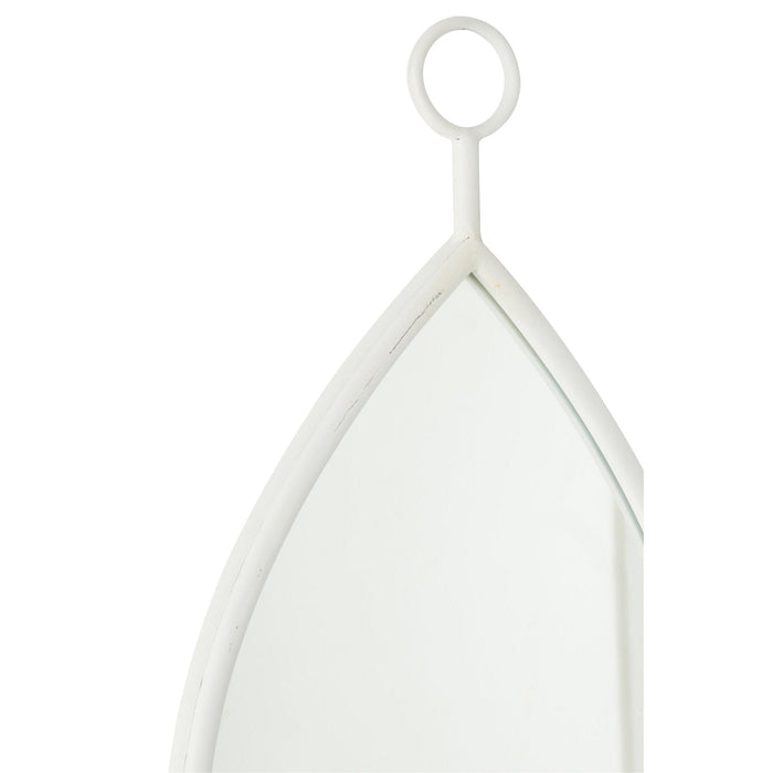 Hanging Spiegel Drop Spiegel/MDF Wit S-Spiegels-J-Line
