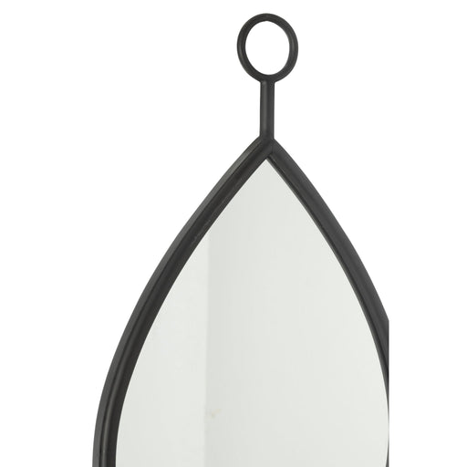 Hanging Spiegel Drop Spiegel/MDF Zwart S-Spiegels-J-Line