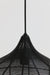 Hanging lamp Ã˜36x40 cm ALVARO matt black-Hanglampen-Light & Living