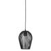 Hanglamp 16x20 cm ABBY mat zwart-Hanglampen-Light & Living