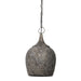 Hanglamp 23,5x39,5 cm KADIRI bruin goud-Hanglampen-Light & Living