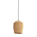 Hanglamp 24x32 cm BOLSENA zeegras naturel+crème-Hanglampen-Light & Living