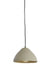 Hanglamp 25x15 cm ELIMO mat lichtgrijs-Hanglampen-Light & Living